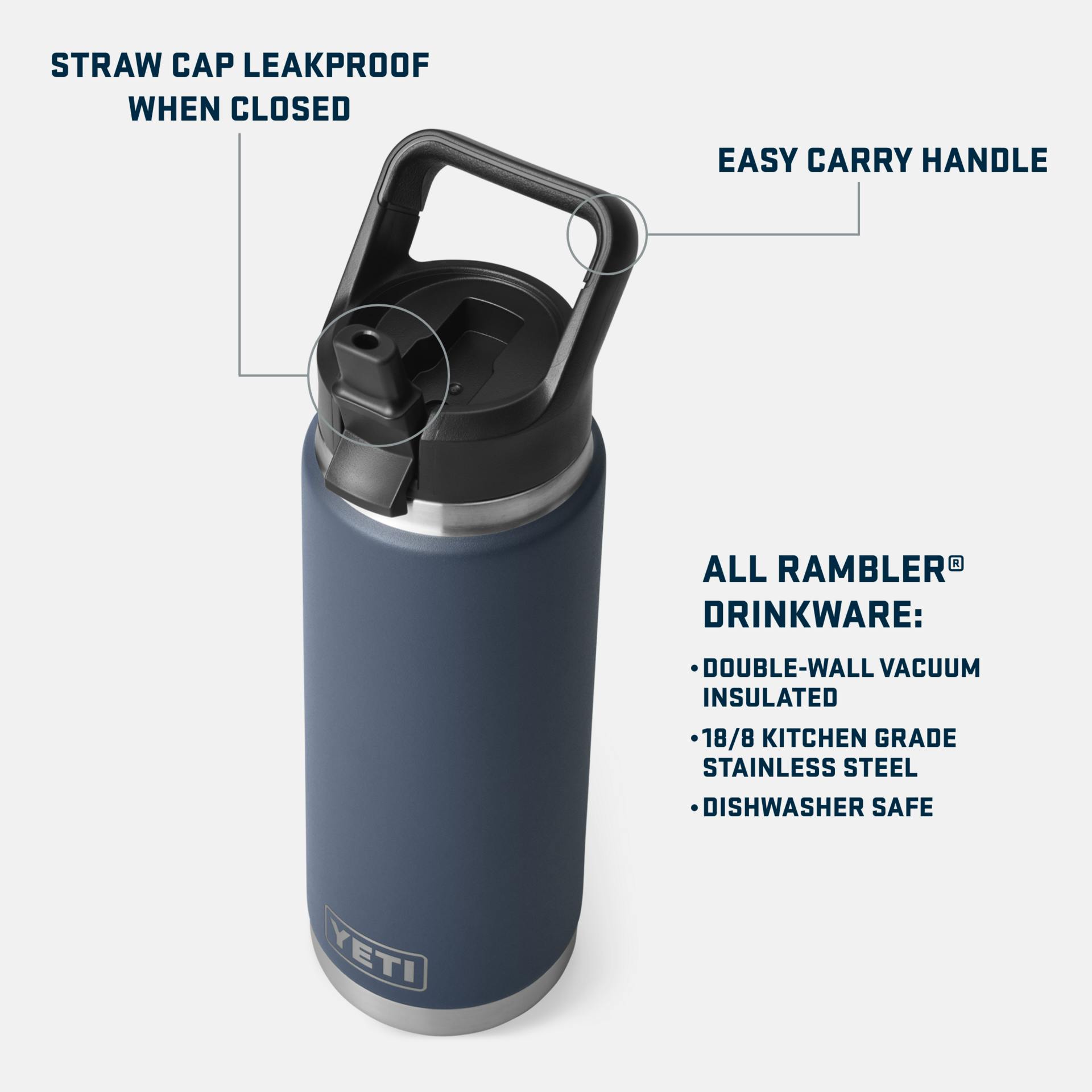 Rambler 26 oz Water Bottle - Preferred Picke3