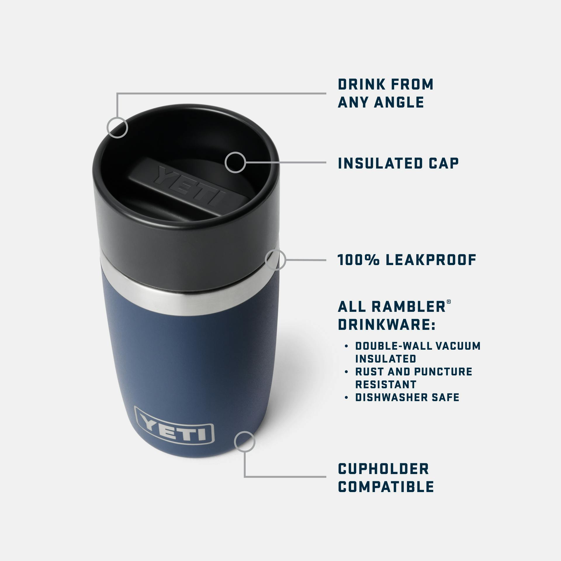 Rambler 8 oz Travel Bottle - Preferred Pick38