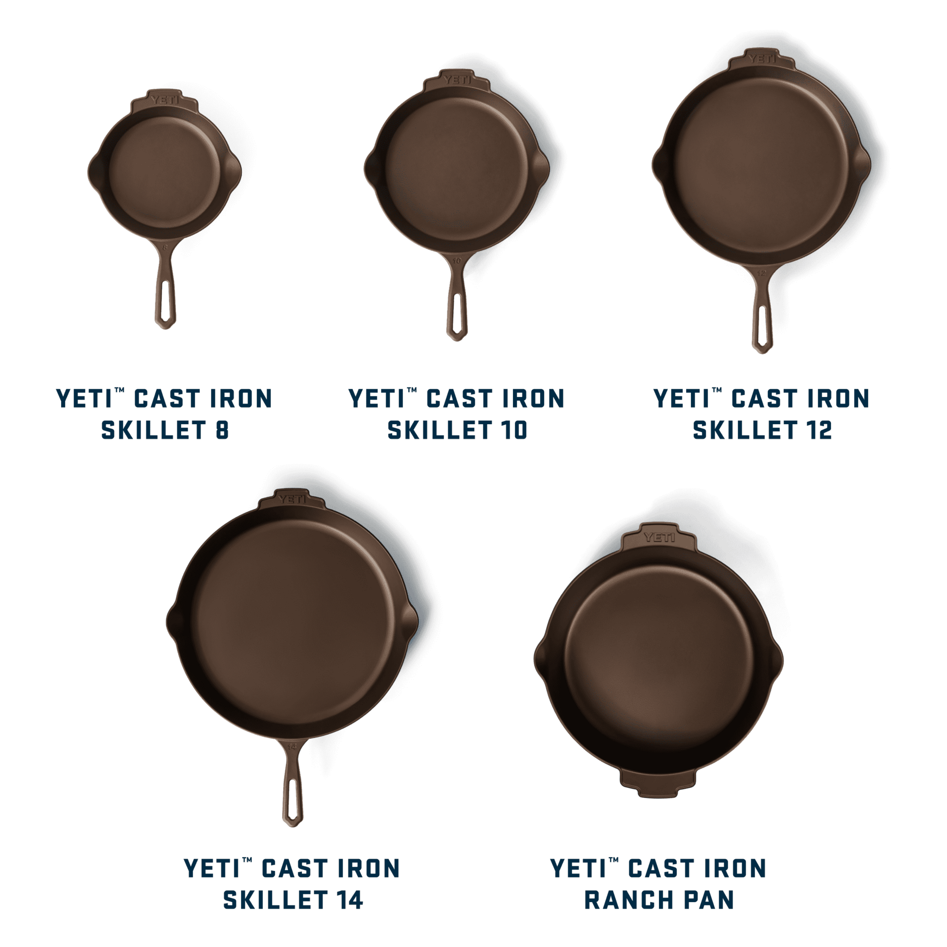YETI Cast Iron Skillet 10 - Preferred Pick 9l