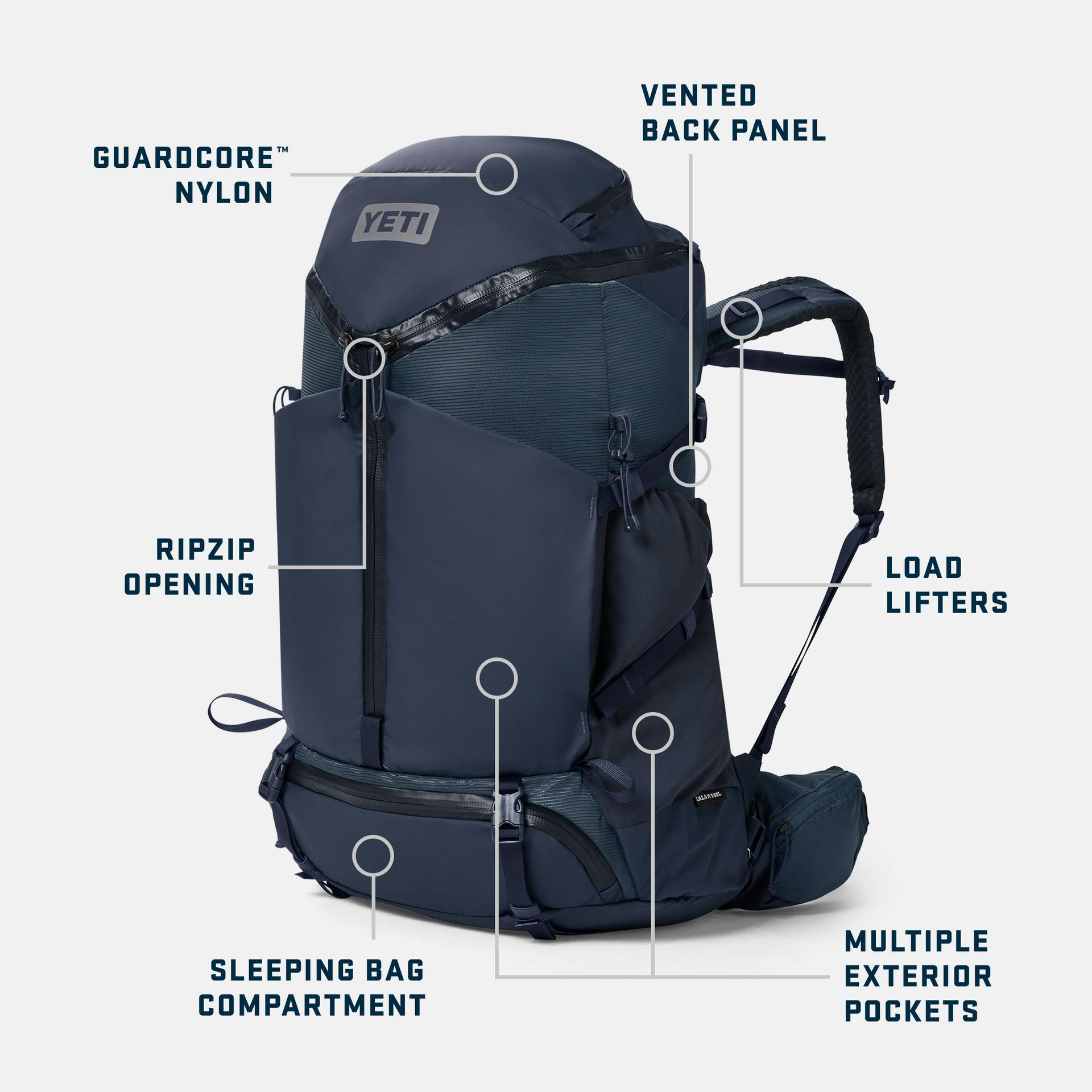 Skala 60L Men's Hiking Pack - Preferred Pick4c