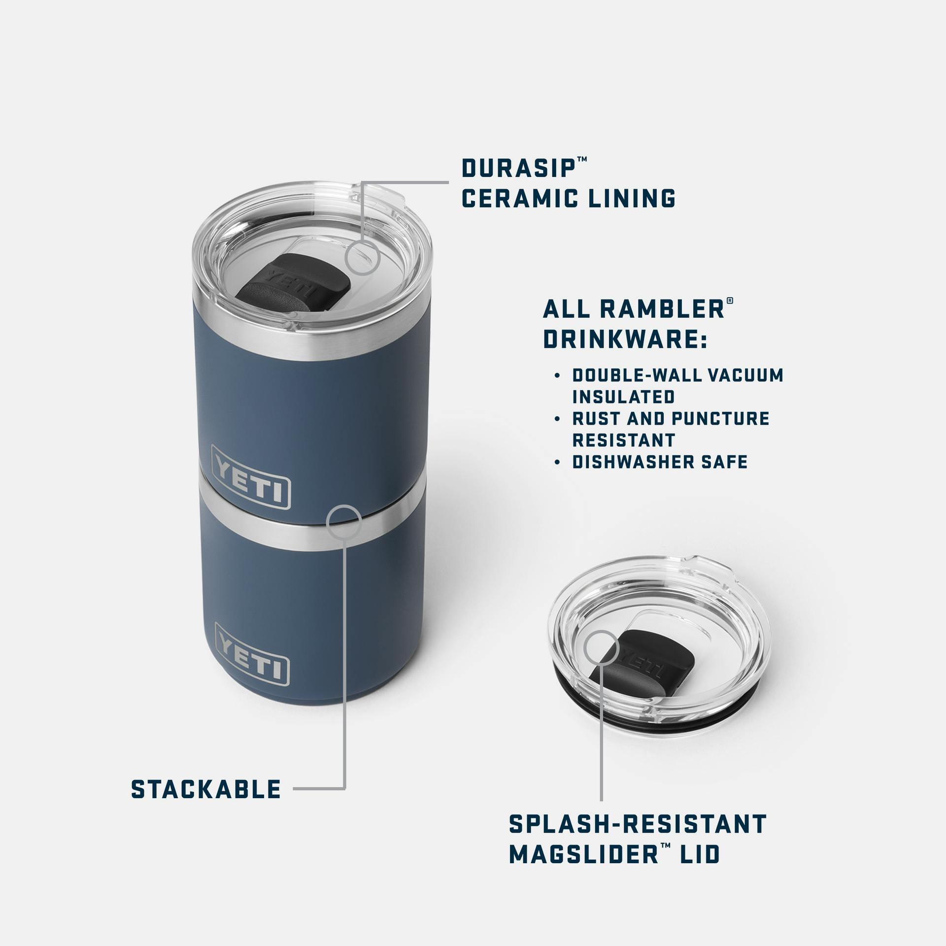 Rambler 10 oz Stackable Lowball - Preferred Pickgr