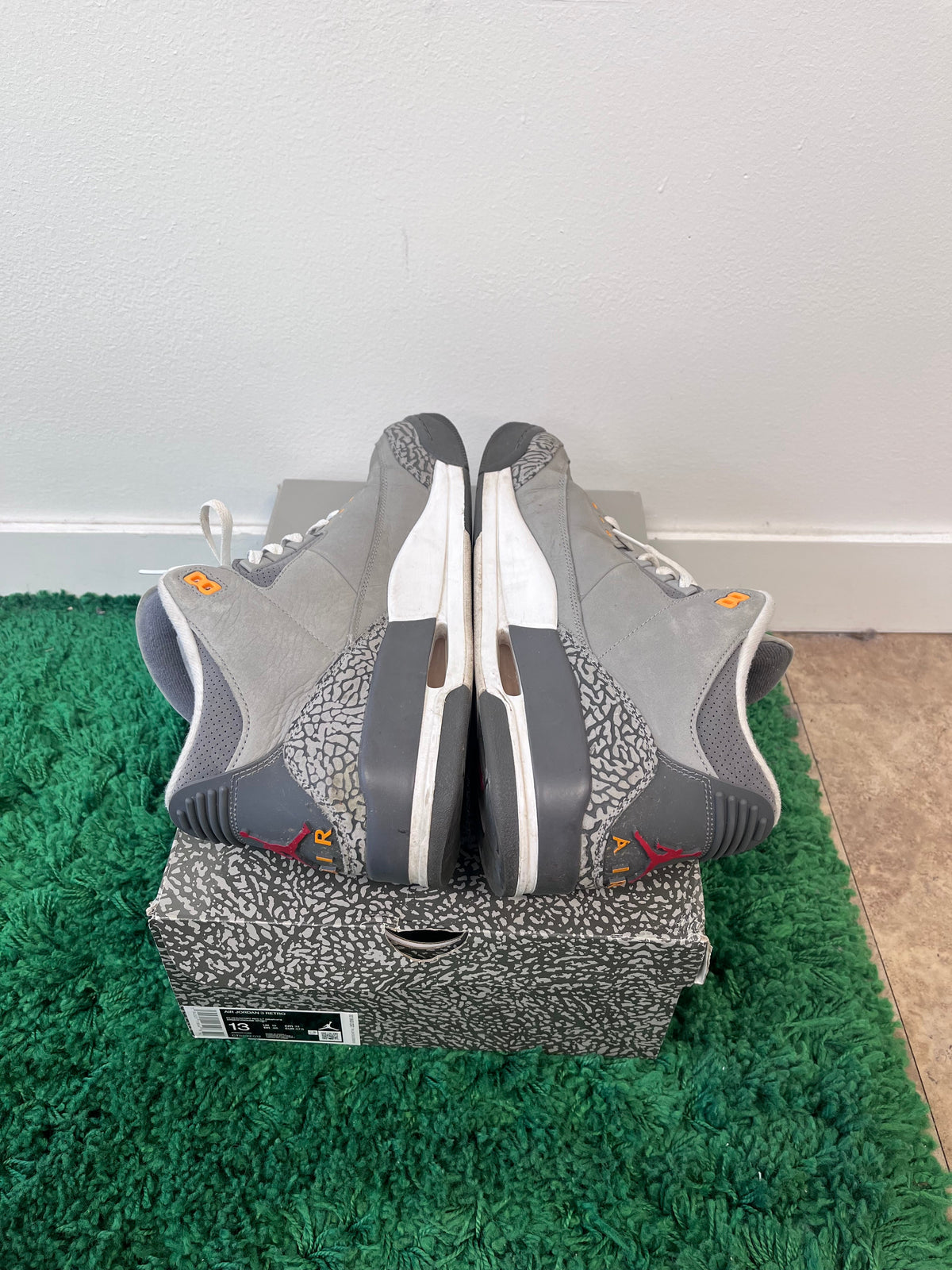 Used Jordan 3 Cool Grey Retro (Men’s)