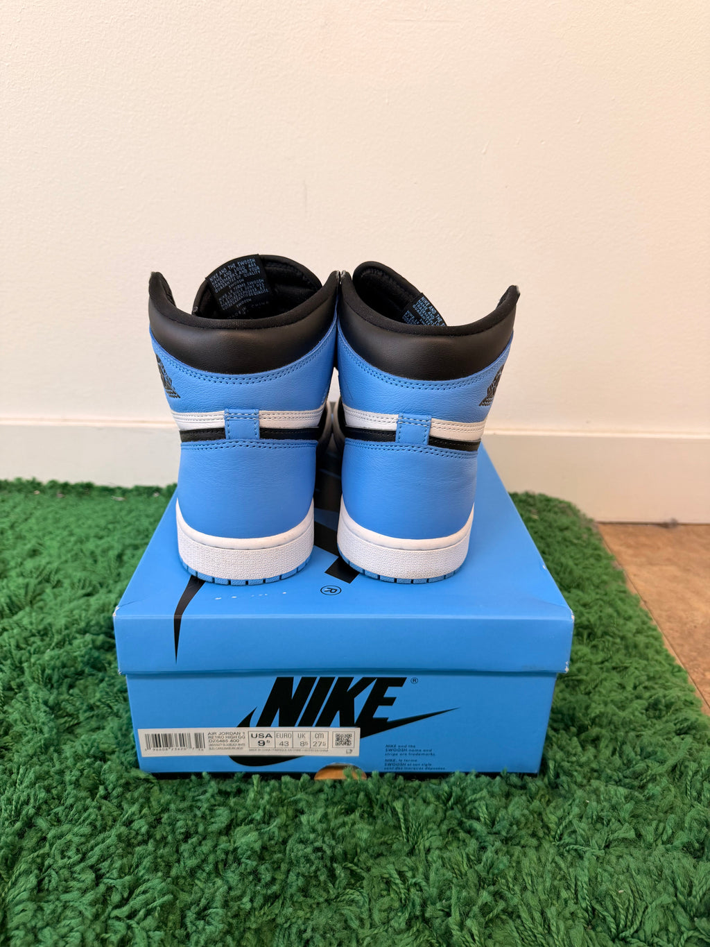 Used Jordan 1 Retro High OG UNC Toe (Men’s)