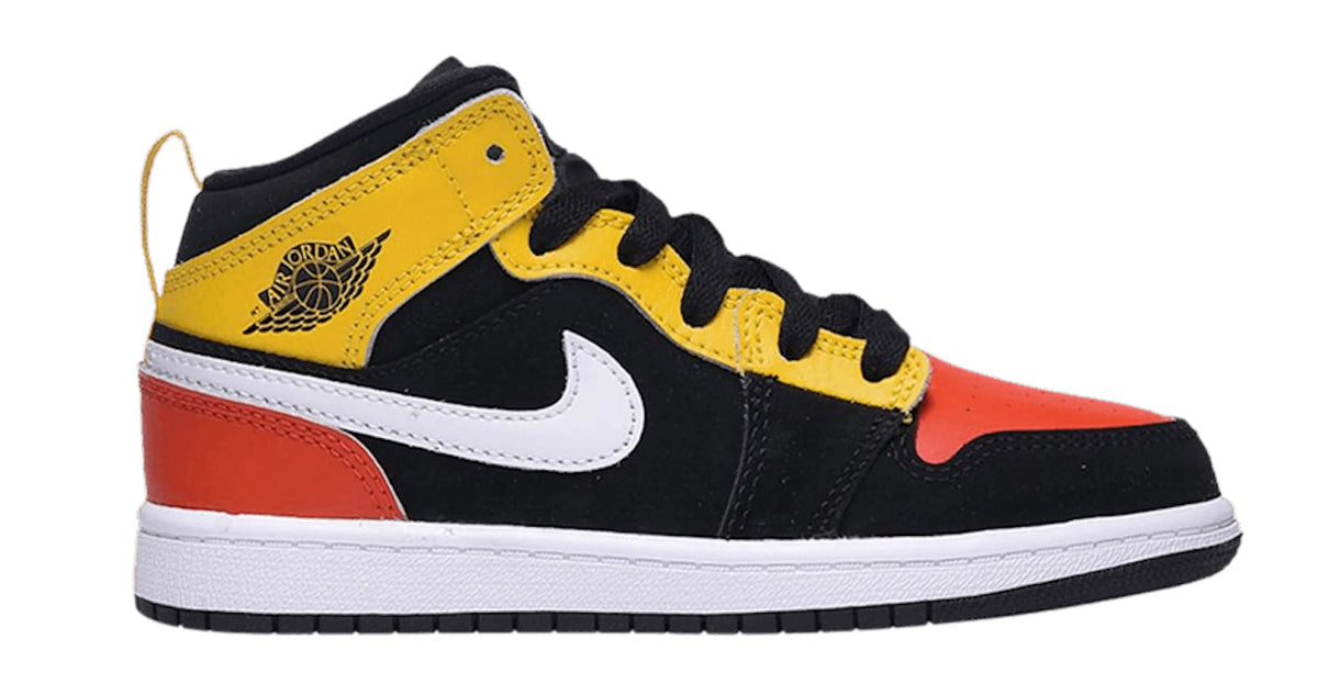 Jordan 1 Mid SE Amarillo Team Orange (PS)