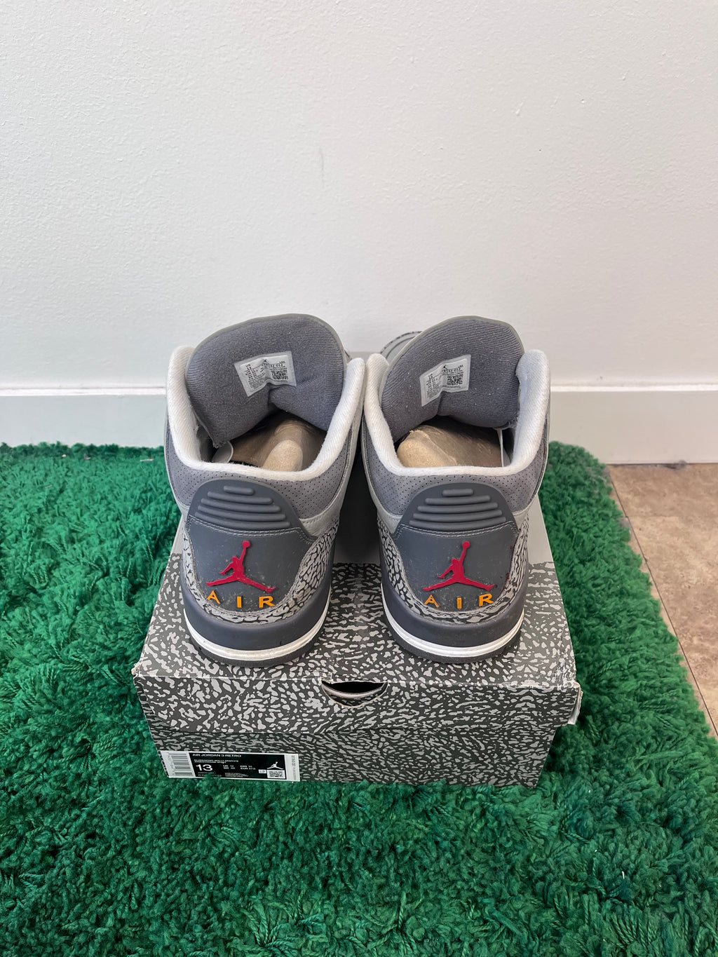 Used Jordan 3 Cool Grey Retro (Men’s)