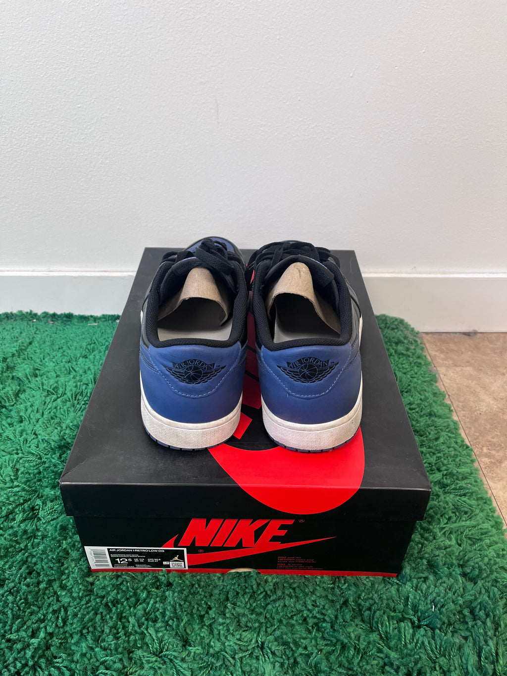 USED Jordan 1 Retro Low Og Mystic Navy (MEN’S)