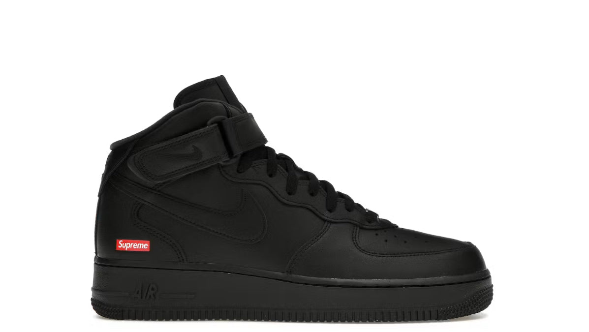 Nike Air Force 1 Mid Supreme Black (Men’s)