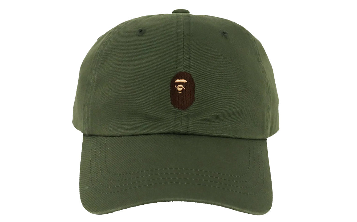 BAPE One Point Panel Cap Olivedrab