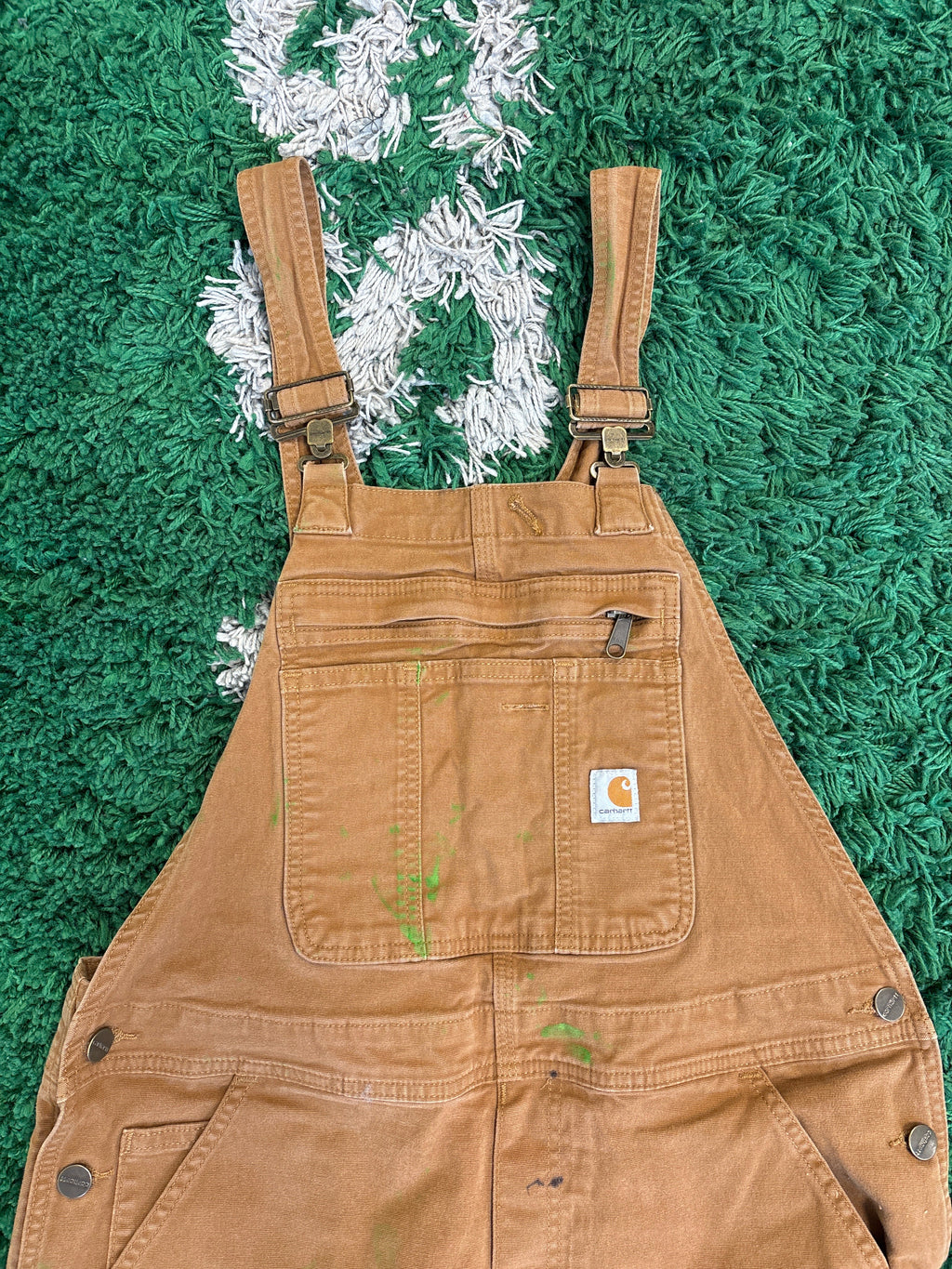 Vintage Carhartt Overalls Tan
