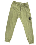Used Stone Island Logo Joggers Green