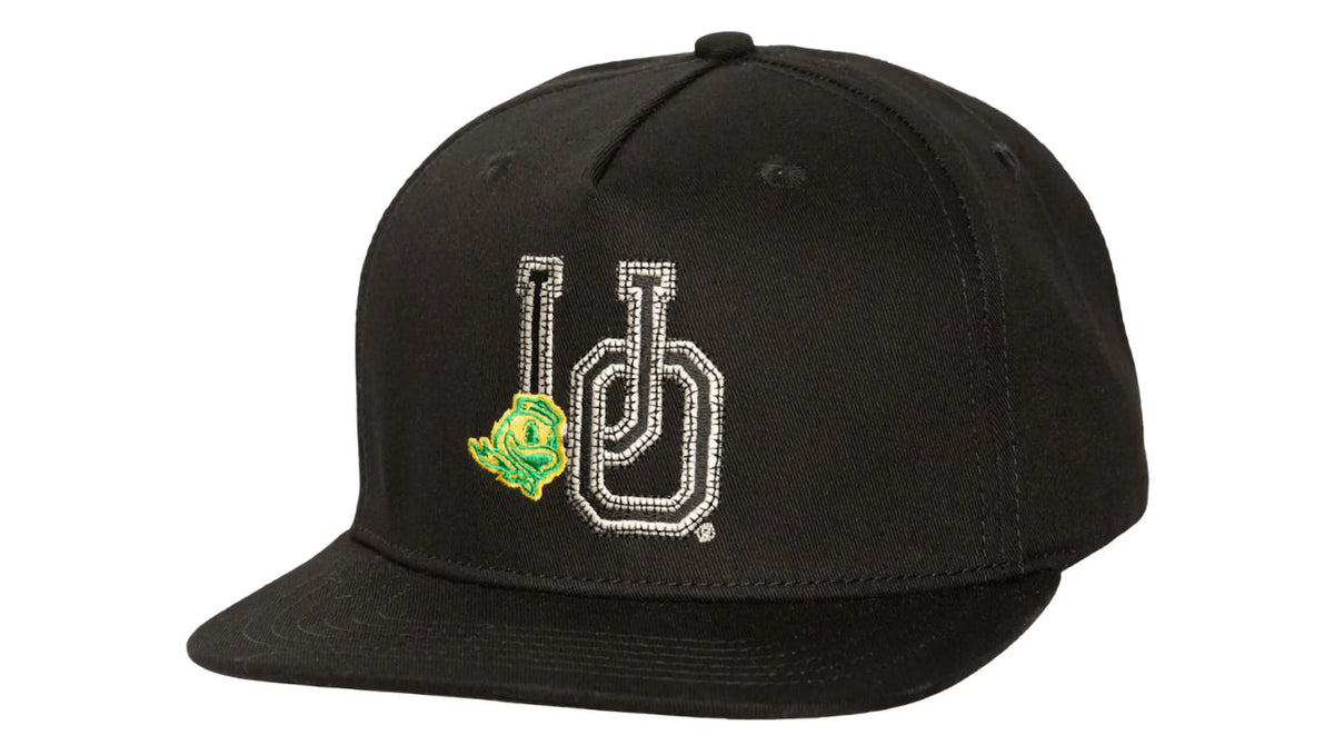 Travis Scott X Mitchell & Ness Oregon Ducks SnapBack Hat Black (Retail)