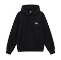 Stussy Basic Script Hoodie Black