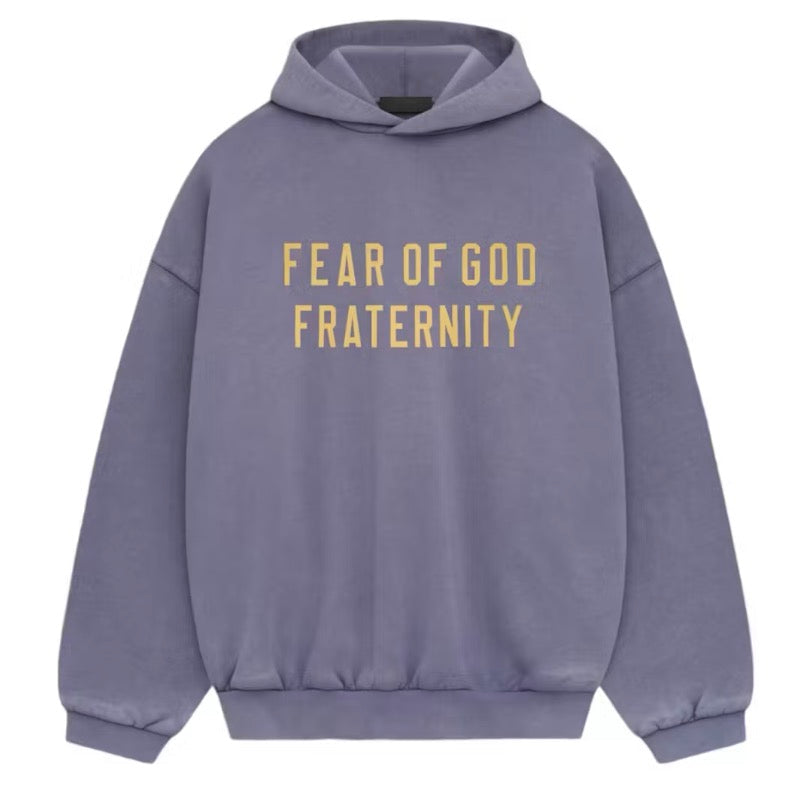 Fear of God Essentials Heavy Fleece Hoodie Lavender