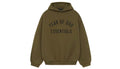 Fear of God Essentials Fleece Hoodie Olive