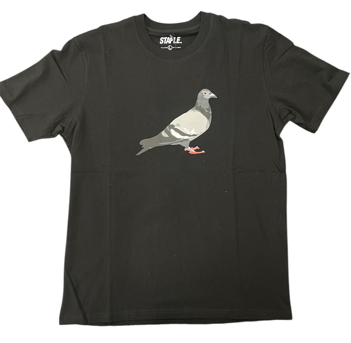 Staple Pigeon Logo Tee Black