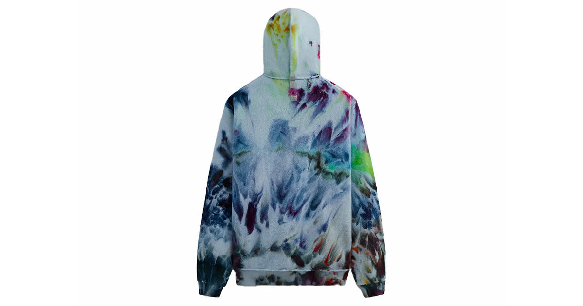 Kith Advisory Board Crystals Tie Dye Hoodie Blue