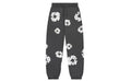 Denim Tears Rhinestone Cotton Wreath Sweatpants Vintage Black