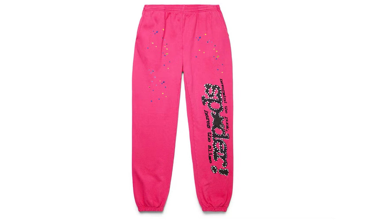 Sp5der P*NK V2 Sweatpants Pink