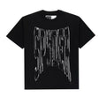 Sp5der Diffused Collegiate Tee Black