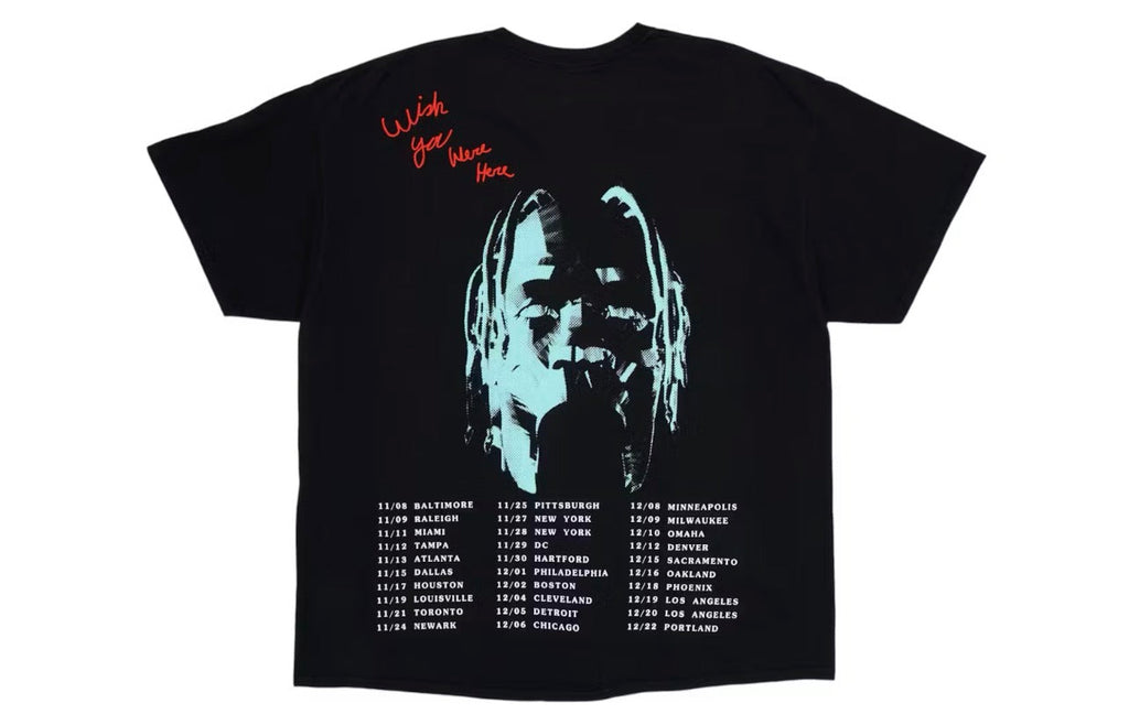 Travis Scott Astroworld Tour Tee Black