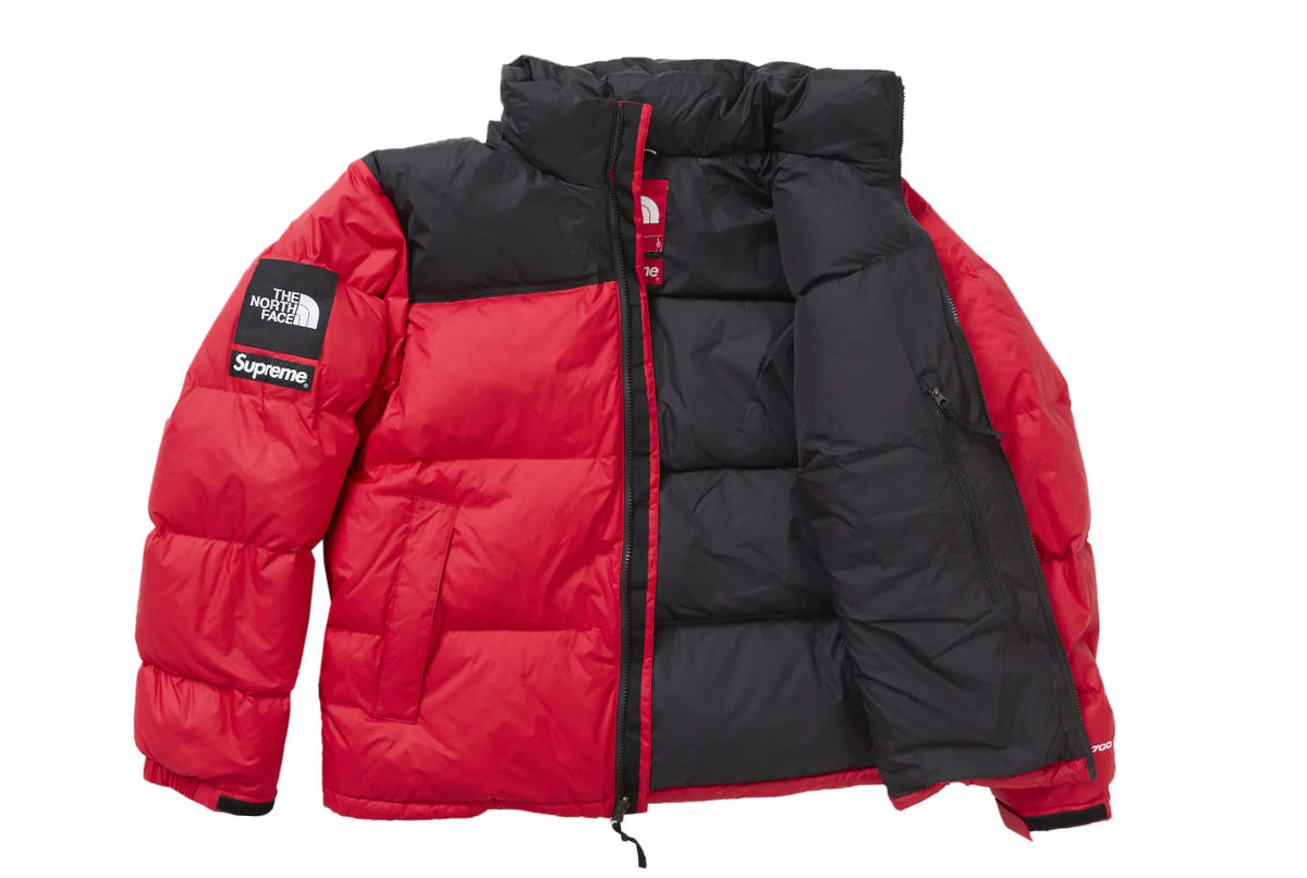 Supreme The North Face Nuptse Jacket Red