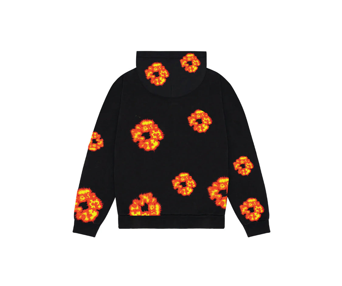 Denim Tears x Offset Wreath Hoodie Black