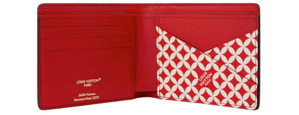 Louis Vuitton x Nigo Multiple Wallet Brown
