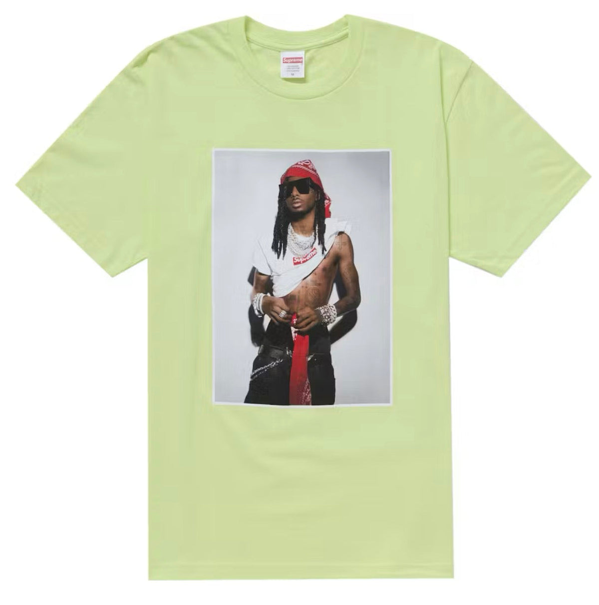 Supreme Playboi Carti Tee Pale Green