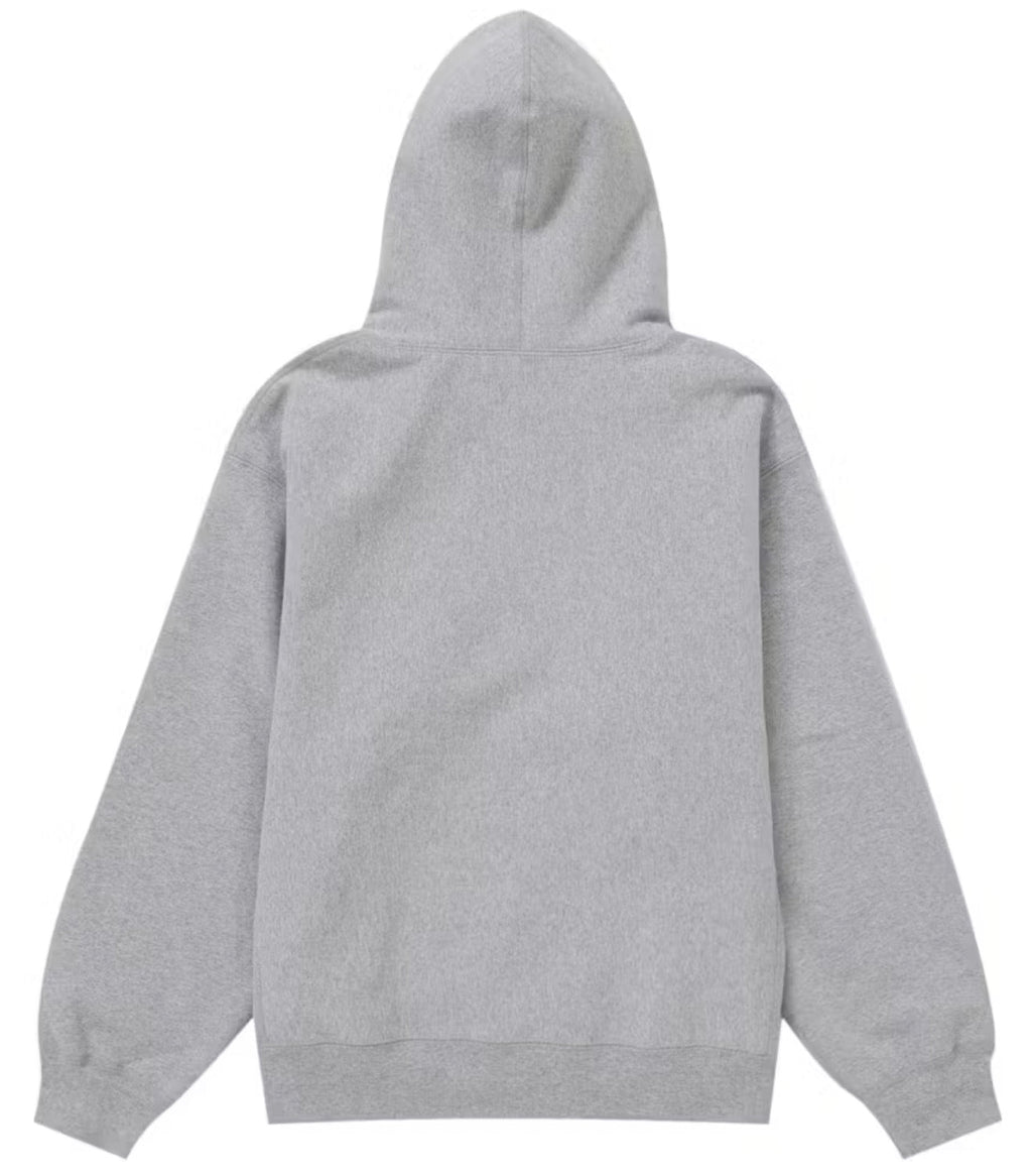 Supreme Box Logo Hooded Sweatshirt Heather Grey