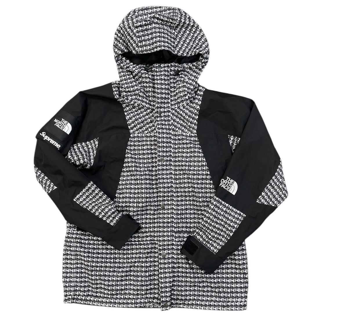 Used Supreme The North Face Studded Mountain Light Jacket Black