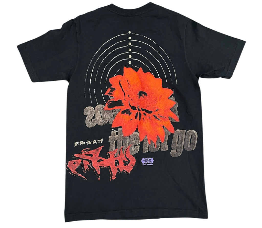 Travis Scott Utopia Echoes Circus Maximus Europe Tour Tee Black