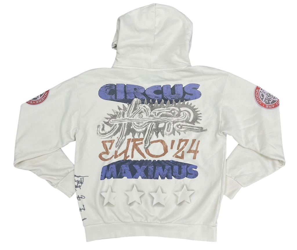 Travis Scott Utopia Europe Tour 2023 Hoodie White