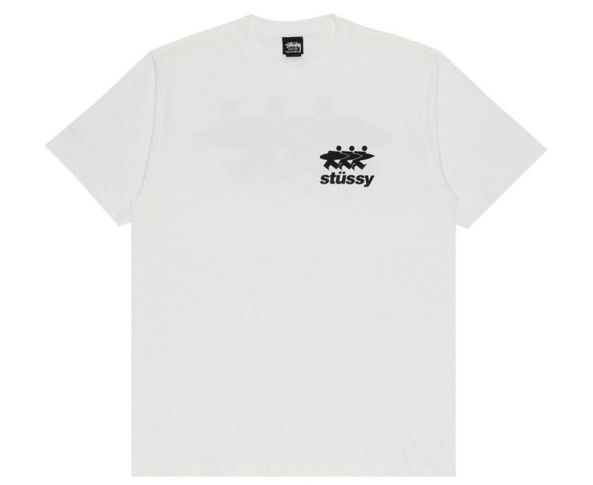 Stussy Surfwalk Tee White