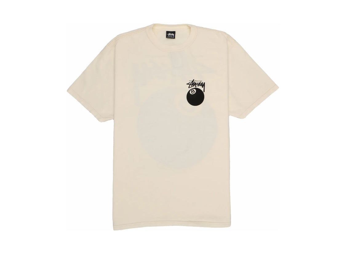 Stussy 8 Ball Pigment Dyed Tee Natural