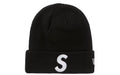 Supreme New Era S Logo Beanie Black