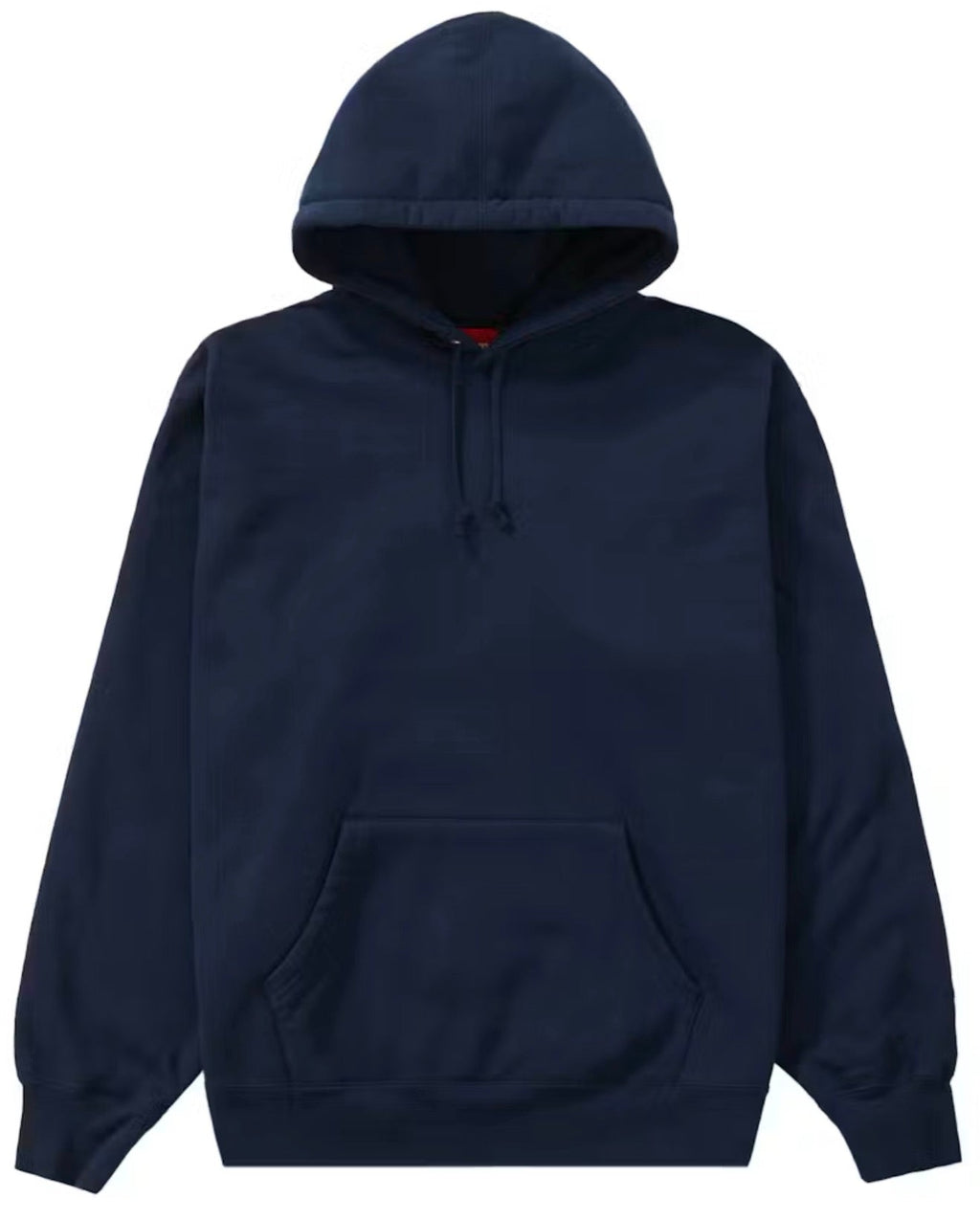 Supreme Satin Appliqué Hoodie Navy