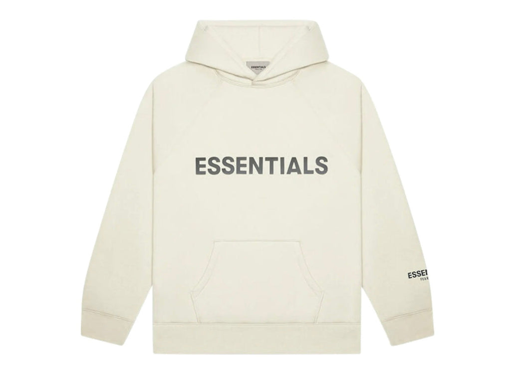 Fear of God Essentials Hoodie Applique Logo Buttercream