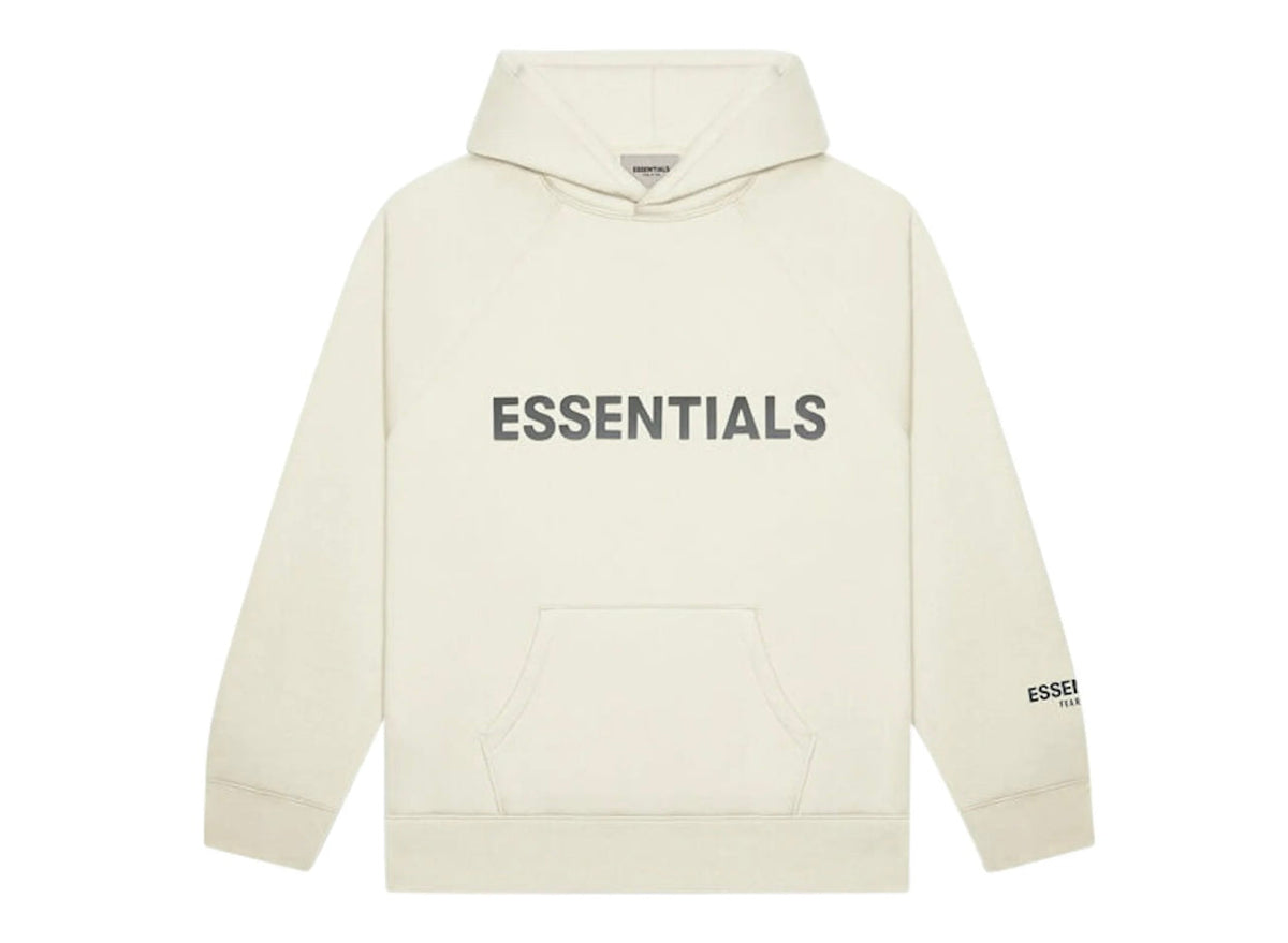 Fear of God Essentials Hoodie Applique Logo Buttercream