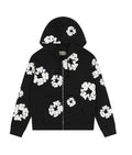 Denim Tears Cotton Wreath Zip Hoodie Black