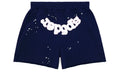 Sp5der OG Web Logo Sweat Short Navy