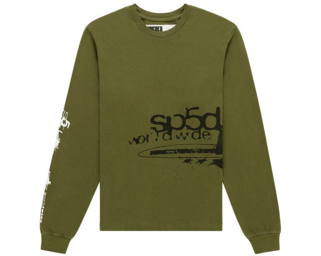 Sp5der Pure Energy Longsleeve Chive