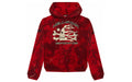 Hellstar Sports Tie Dye Skull Hoodie Red