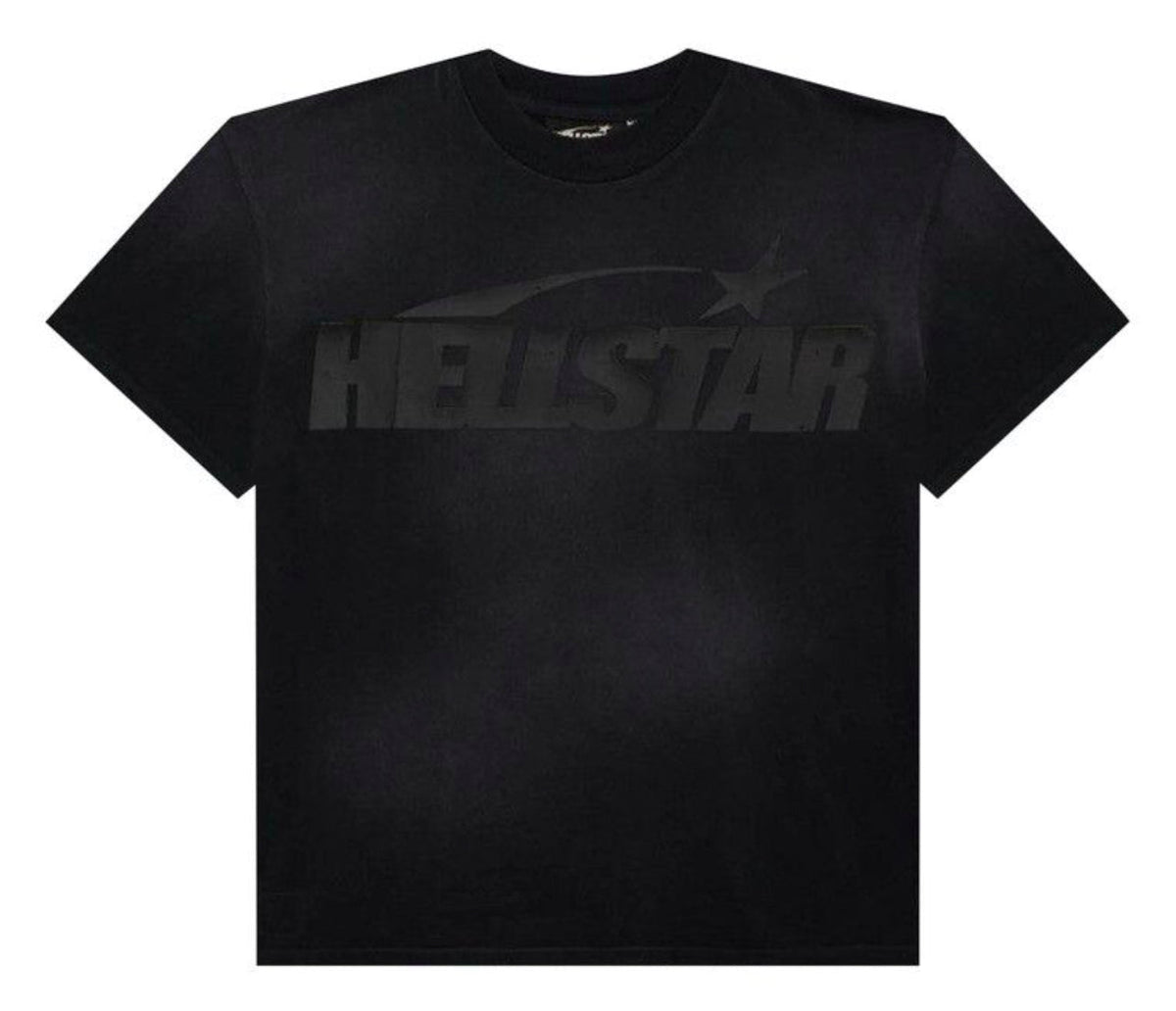 Hellstar Cracked Classic Logo Tee Black
