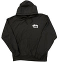 Stussy Basic Script Hoodie Honolulu Black