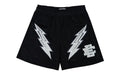 Eric Emanuel EE Basic Lightning Bolt Shorts Cyber Monday Black White