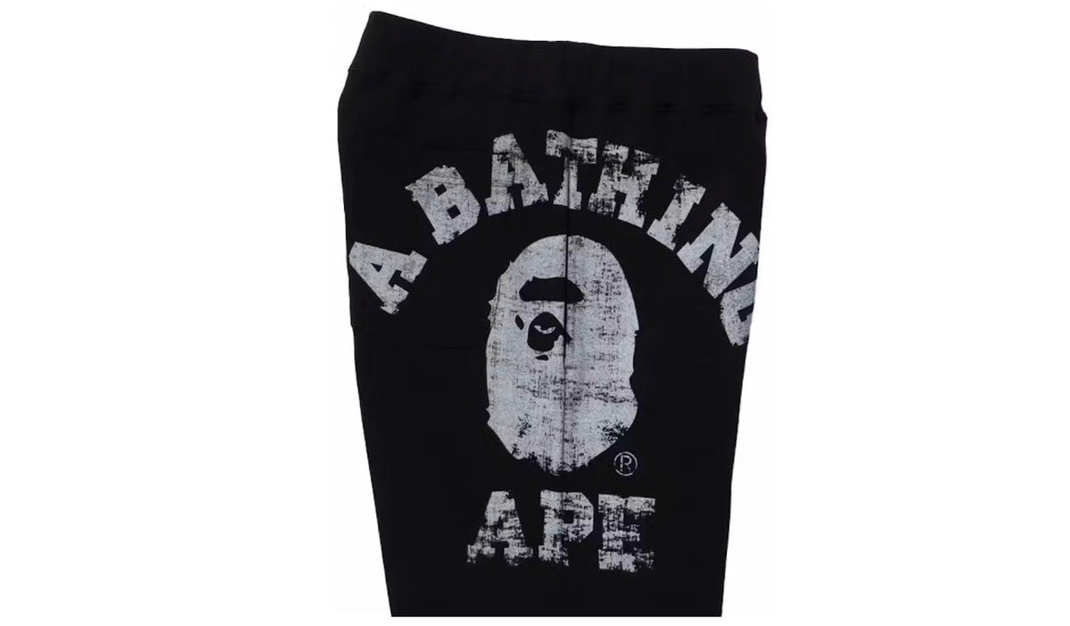 Bape Big College Sweatpants Black