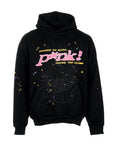 Sp5der P*NK Hoodie Black