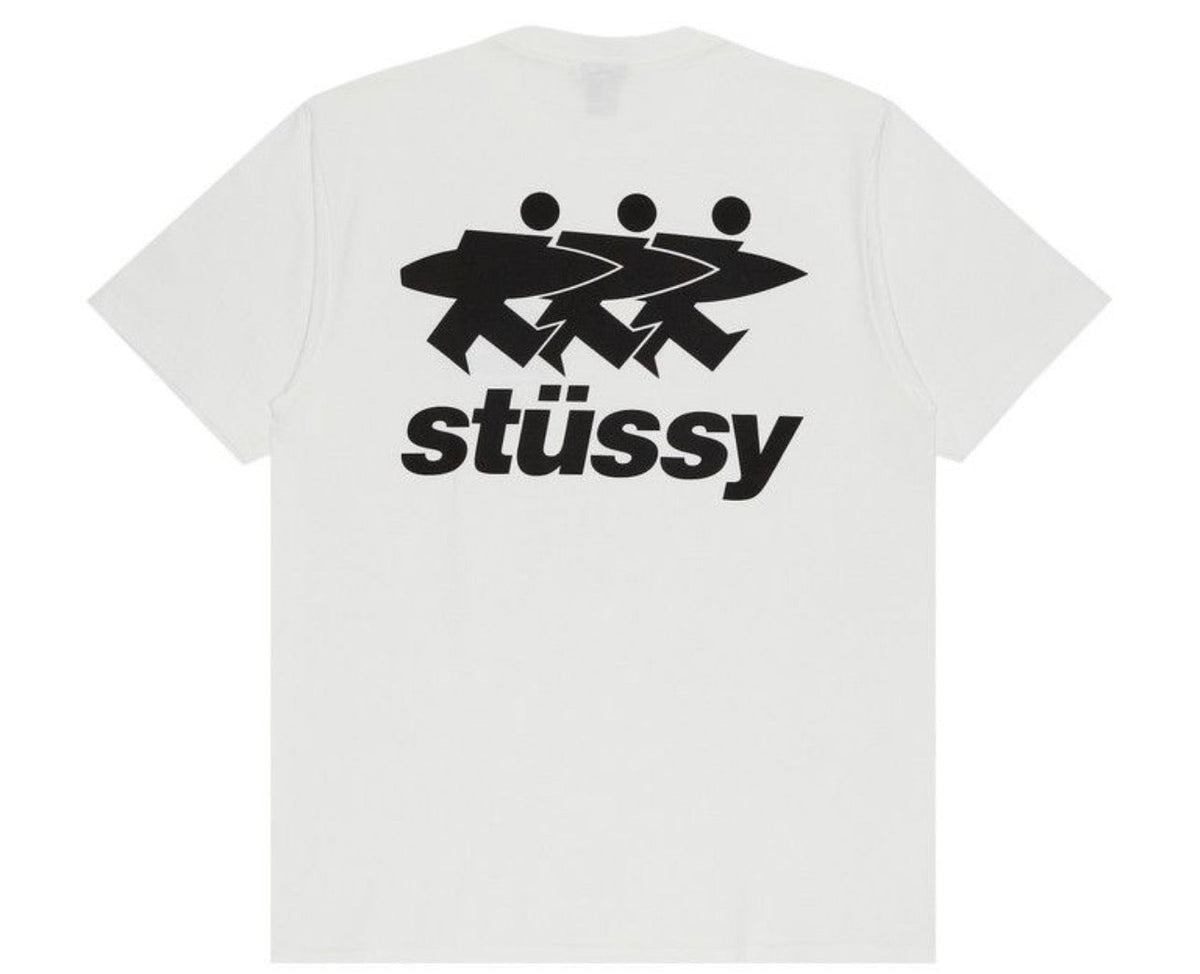 Stussy Surfwalk Tee White