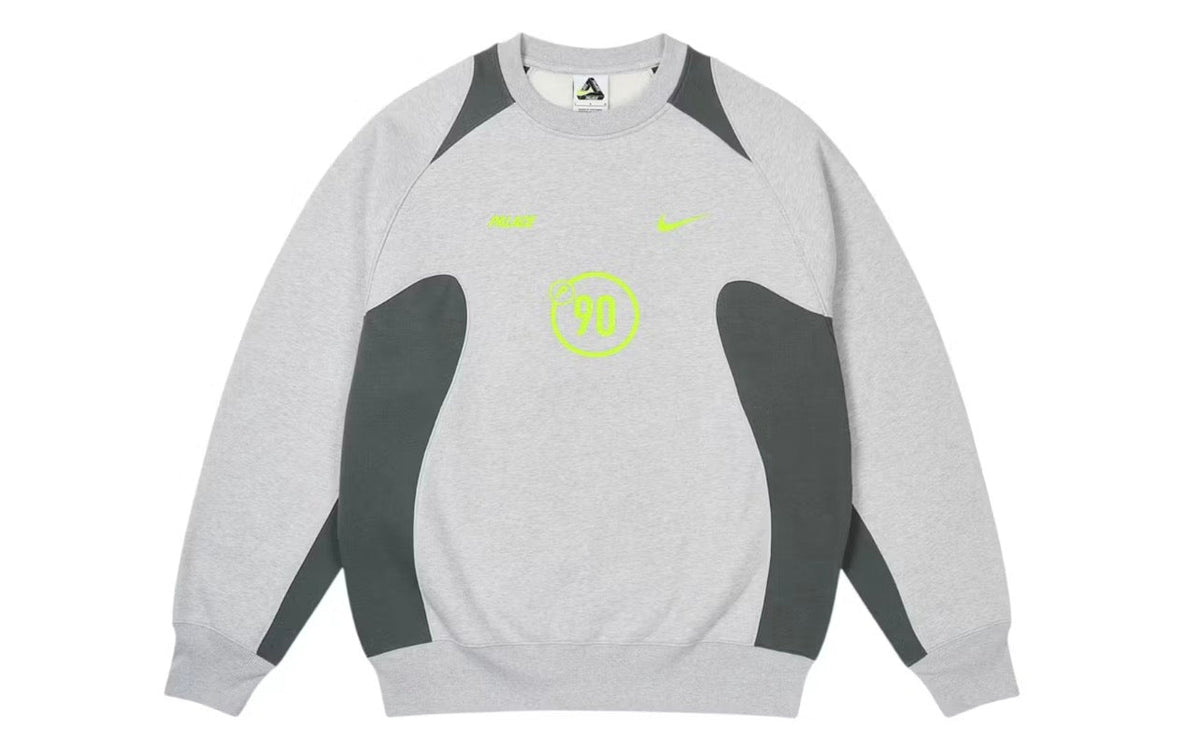 Palace x Nike Total P90 Crew Grey Marl