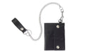 Supreme Leather Chain Wallet SS26 Black